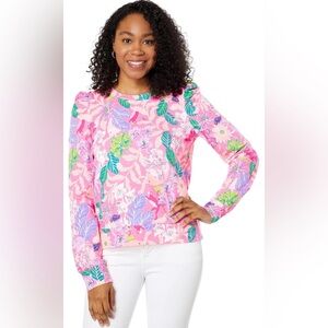 Lilly Pulitzer Jansen long sleeve sweatshirt
Size large
